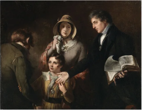 Joseph Patrick Haverty, Father Matthew Receiving a Repentant Pledge-Breaker