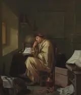 Hendrik Heerschop, A scholar in his study