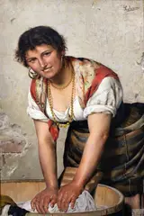 Pasquale Celommi, The Laundress