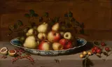 Jean Bouman, Still Life with Fruit on a Plate