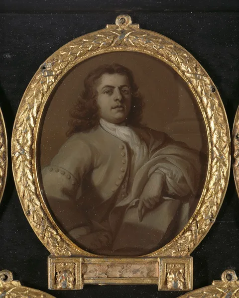 Dionys van Nijmegen, Portrait of Adriaan van der Vliet, Poet in Rotterdam