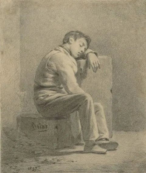 Charles Brias, Slapende jongen
