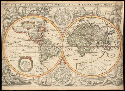 Jodocus Hondius II, Nova Totius Terrarum Orbis Geographica ac Hydrographica Tabula