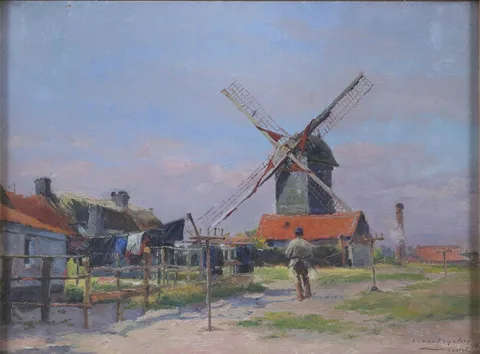 Louis van Engelen, Belgian Town Scene