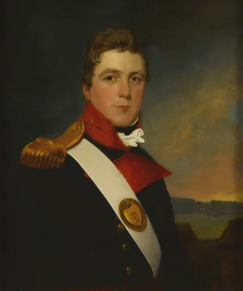 William John Newton, Major Christopher Hodgson, Bombay Artillery