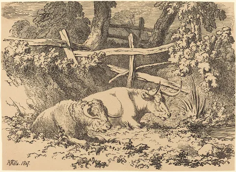 Robert Hills, Cattle Resting