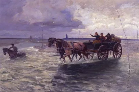 Richard Eschke, North Sea post