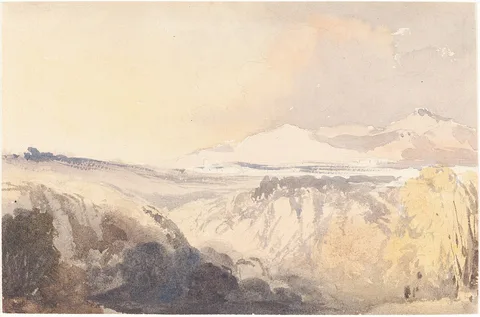 John Gendall, Landscape with a Distant Mountain Range