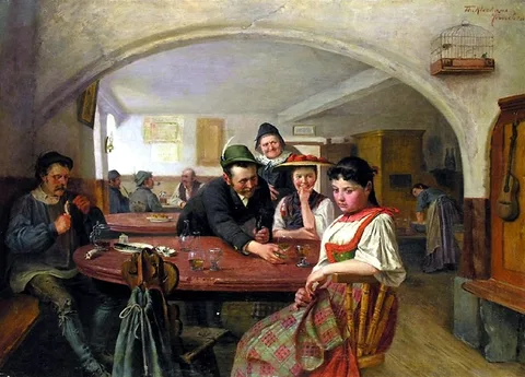 Theodor Kleehaas, In the Inn