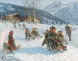 Theodor Kleehaas, Exciting Toboggan Ride