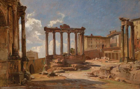 Wilhelm Riedel, Forum Romanum (Roman Ruins)