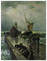 Harry Chase, Return to Port