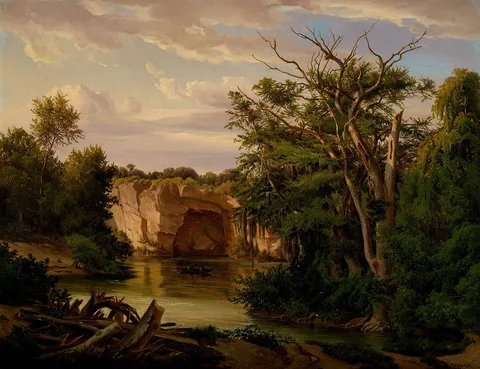Hermann Lungkwitz, Hill Country Landscape