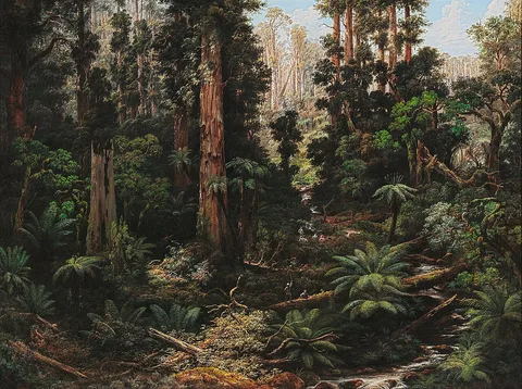 Isaac Whitehead, In the Sassafras Valley, Victoria