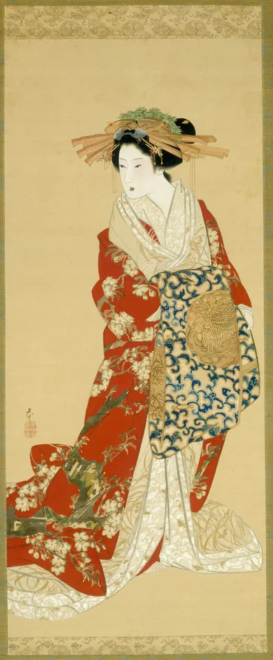 Mihata Jôryû, High Ranking Courtesan