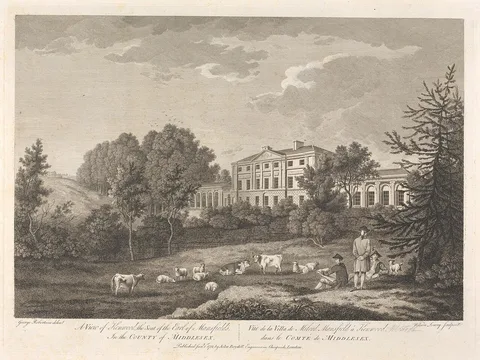 Joseph Wilson Lowry, A View of Kenwood, the Seat of the Earl of Mansfield, in the county of Middlesex
