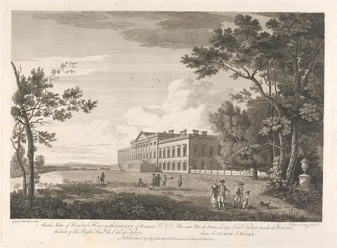 Joseph Wilson Lowry, Another View of Wanstead House in the County of Essex the Seat of the Rt. Hon. the Earl of Tylney