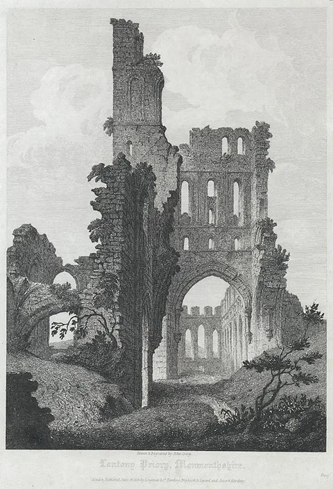 John Coney, Lantony Priory, Monmouthshire