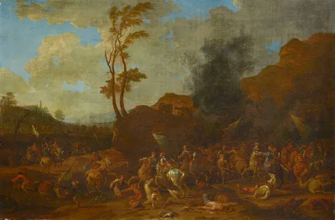 Jasper Broers, Cavalry battle in the mountains