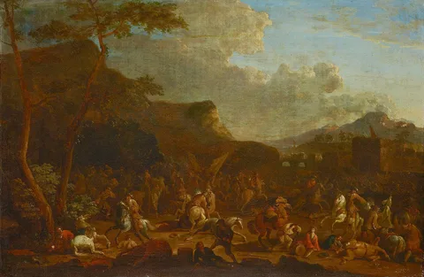 Jasper Broers, Cavalry battle in a valley