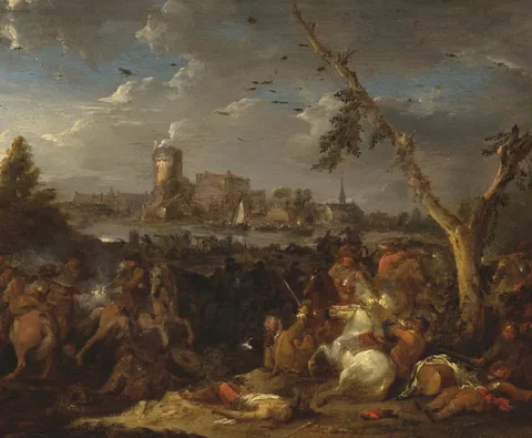Jasper Broers, Battle-piece