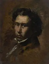 James Eckford Lauder, James Eckford Lauder, 1811 - 1869. Artist (Self-portrait)
