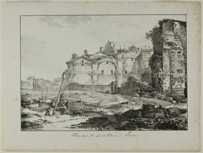 Claude Thienon, Baths of Diocletian, Rome