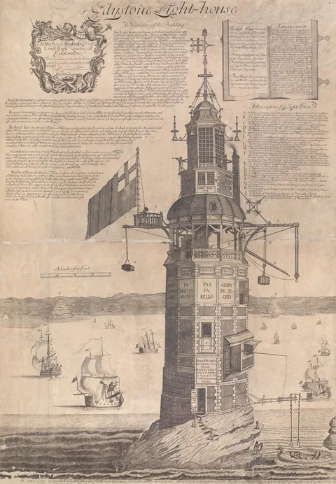 Hamlet Winstanley, Eddystone Lighthouse