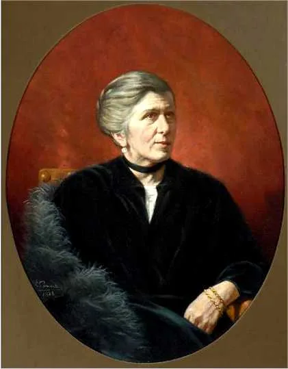 Emilio Parma, Portrait of Angela Boniardi ved. Galbani