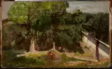 Julian Maszyński, Garden fragment