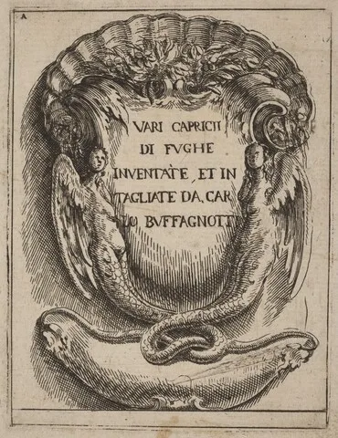 Carlo Antonio Buffagnotti, Frontispiece