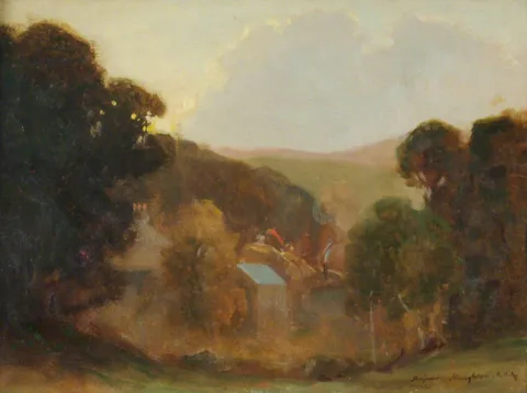 Benjamin Haughton, Threshing