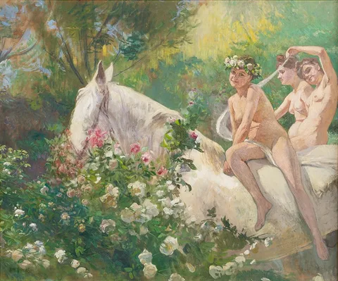 Antoine Daens, Allegory of spring