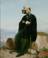 Ludwig Brüls, Portrait of Cornelis Kruseman