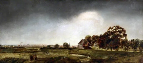 Robert Tonge, Landscape with a Distant Town