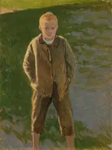 Sven Jørgensen, A Boy