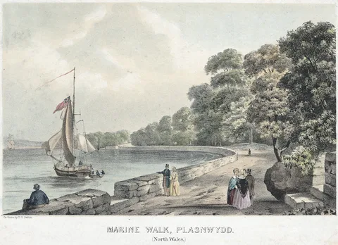 Thomas Goldsworthy Dutton, Marine walk, Plasnewydd: (north Wales)