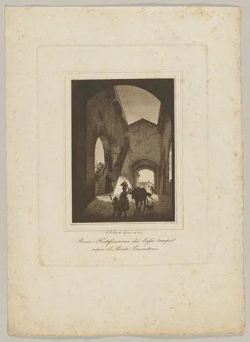 Carlo Baldassarre Simelli, Fortificazioni dei bassi tempi sopra il Ponte Nomentano (Fortifications of the Ponte Nomentano)