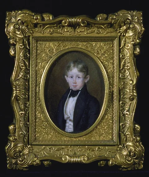 Amélie Daubigny, James B. Cushing as a Young Boy
