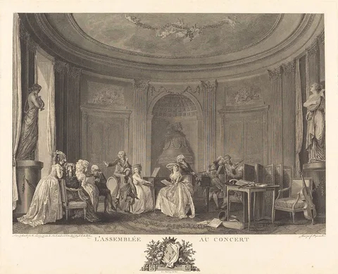 François Dequevauviller, L'assemblee au concert