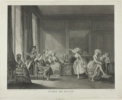 François Dequevauviller, L'Ecole de danse (Dancing School)
