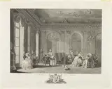 François Dequevauviller, The Assembly in the Drawing Room