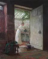 William Banks Fortescue, Watering the Garden Room