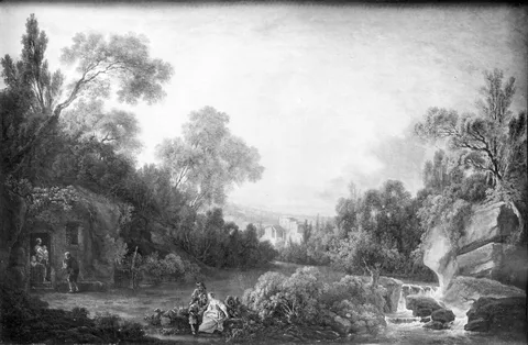 Jacques Nicolas Julliard, View of Frascati