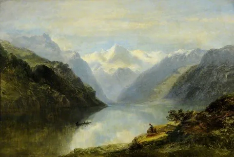 James Poole, The Head of Lake Lucerne, Switzerland