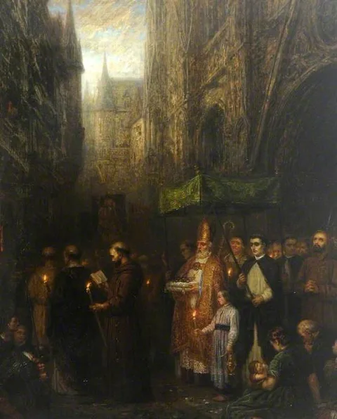 Antony Serres, La procession de la couronne d'épines