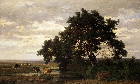Frans Keelhoff, Moorland Landscape
