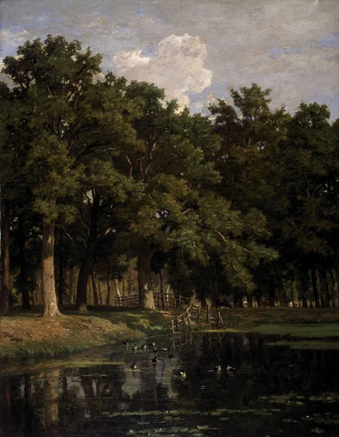 Frans Keelhoff, Woodland Pond