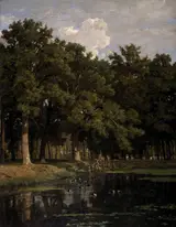 Frans Keelhoff, Woodland Pond
