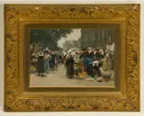 Albert Ludovici, Fruit Market in Brittany